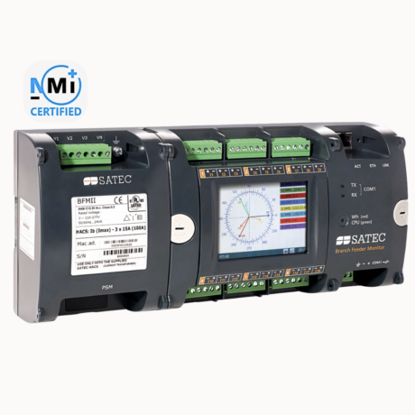 SATEC BFM-II branch feeder monitor for multi-circuit power and energy metering