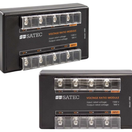 SATEC Voltage Ratio Module for DIN-rail DC metering applications up to 1500V DC