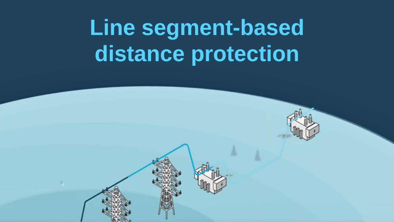 Arcteq AQ‑ONE line segment-based distance protection video cover